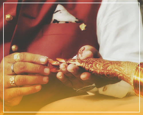 Engagement Puja ceremony rituals in Bangalore